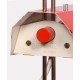 Red metal lamp designed by Josef Hurka for Lidikov, 1970s - Eastern Europe design