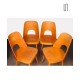 Ensemble de 4 chaises en bois par Oswald Haerdtl pour Ton, 1960 - Design d'Europe de l'Est