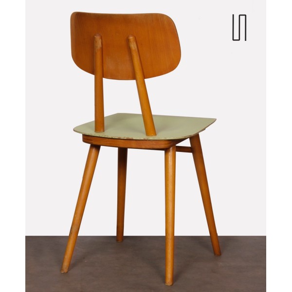 Série de 4 chaises vintage, éditées par Ton, vers 1960 - Design d'Europe de l'Est