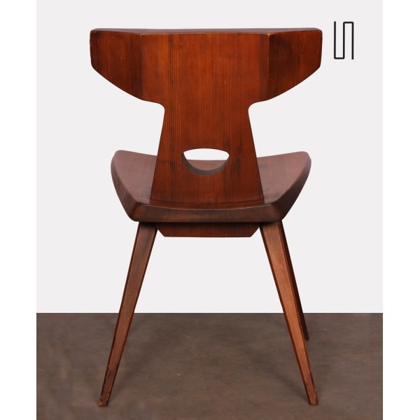 Pine chair by Jacob Kielland-Brandt for I. Christiansen, 1960s - Scandinavian design