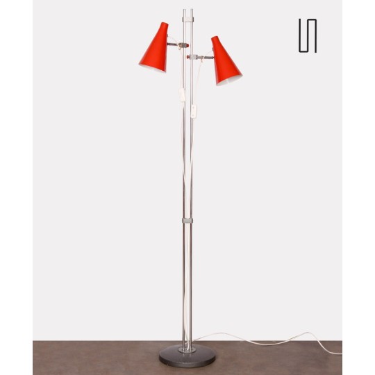 Lampadaire rouge par Josef Hurka pour Lidokov, 1960 - Design d'Europe de l'Est