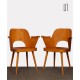 Pair of wooden armchairs by Lubomir Hofmann for Ton, 1960s - 