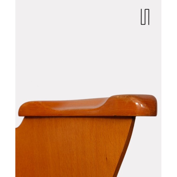 Paire de fauteuils en bois par Lubomir Hofmann pour Ton, 1960 - 