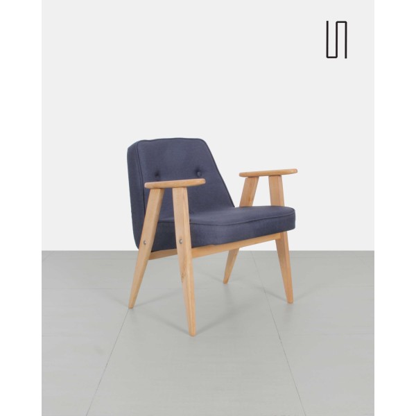 Fauteuil d'Europe de l'Est, Chierowski modèle 366 - Design d'Europe de l'Est