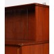 Vintage mahogany cabinet by Didier Rozaffy for Oscar, 1950s - French design