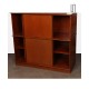 Vintage mahogany cabinet by Didier Rozaffy for Oscar, 1950s - French design
