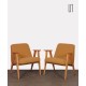 Pair of vintage armchairs, model 366, by Jozef Chierowski, 1960s - Eastern Europe design