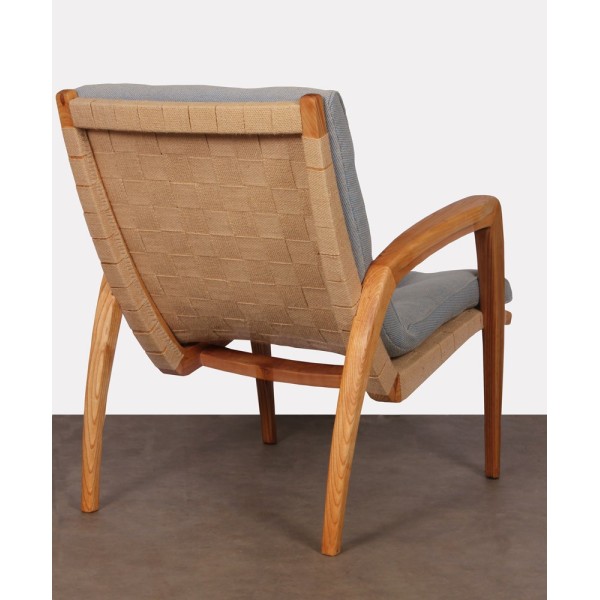 Ash armchair attributed to Jan Vanek for Krasna Jizba, 1940s - Eastern Europe design