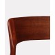 Suite de 4 chaises par Henning Kjaernulf pour K/S mobelfabrik, 1960 - Design d'Europe de l'Est