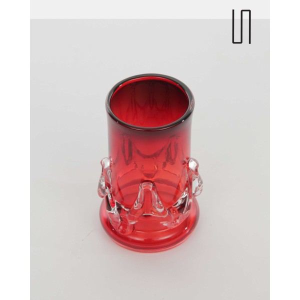 Vase rouge d’Europe de l’Est de Jerzy Słuczan-Orkusz - Design d'Europe de l'Est