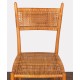 Vintage cane chair, Czech design, 1960s - Eastern Europe design