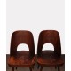 Pair of vintage wooden chairs by Oswald Haerdtl, 1960s - Eastern Europe design