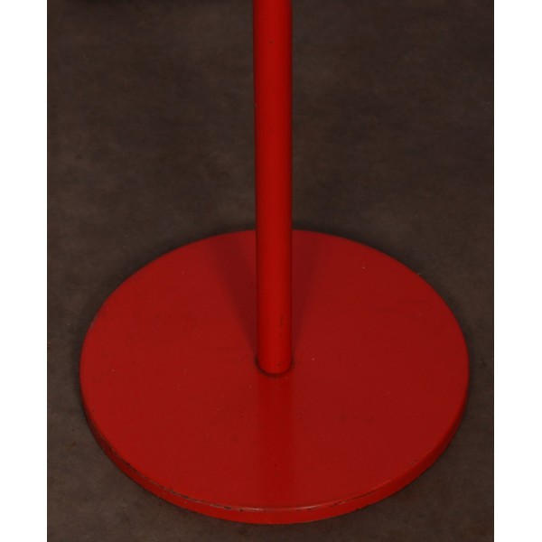 Red metal lamp produced by Napako in the 1970s - Eastern Europe design