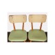 Pair of vintage wooden chairs for the manufacturer Ton, 1960s - Eastern Europe design