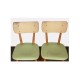 Paire de chaises vintage en bois pour le fabricant Ton, 1960 - Design d'Europe de l'Est