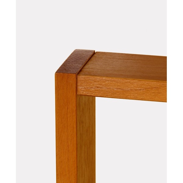 Vintage oak shelf by Ludvik Volak for Drevopodnik Holesov, 1960s - Eastern Europe design