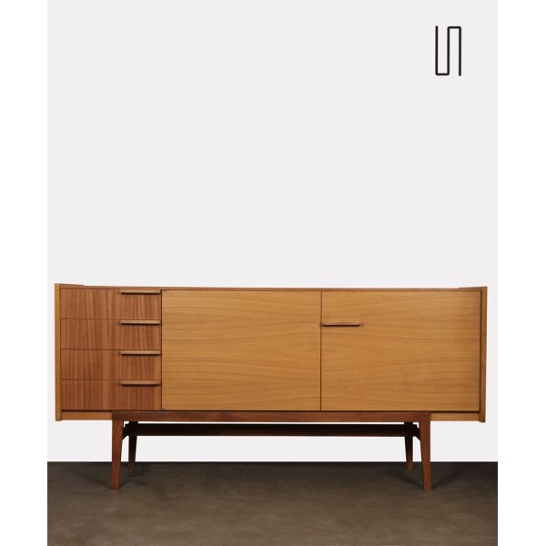 Wooden sideboard by Frantisek Mezulanik for UP Zavody, 1965 - 