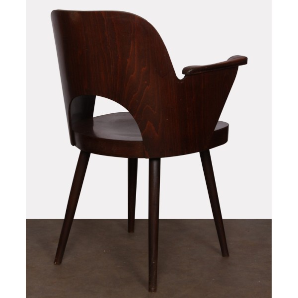 Paire de fauteuils vintage en bois par Lubomir Hofmann pour Ton, 1960 - 