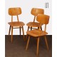 Suite of 3 chairs produced by Ton, 1960 - Eastern Europe design