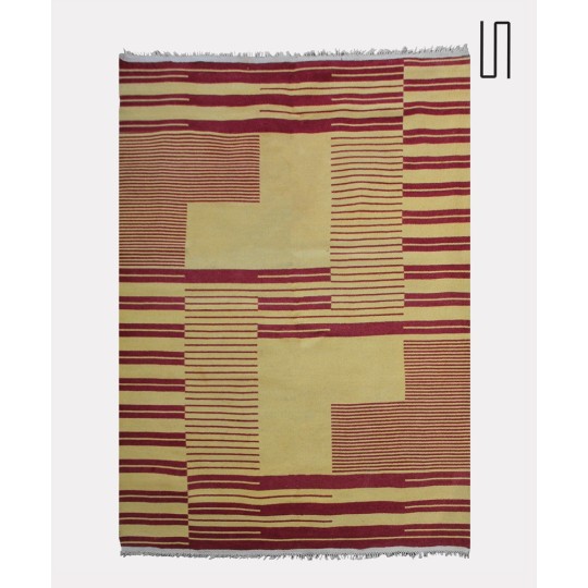 Wool carpet by Antonin Kybal, 1948 - Eastern Europe design