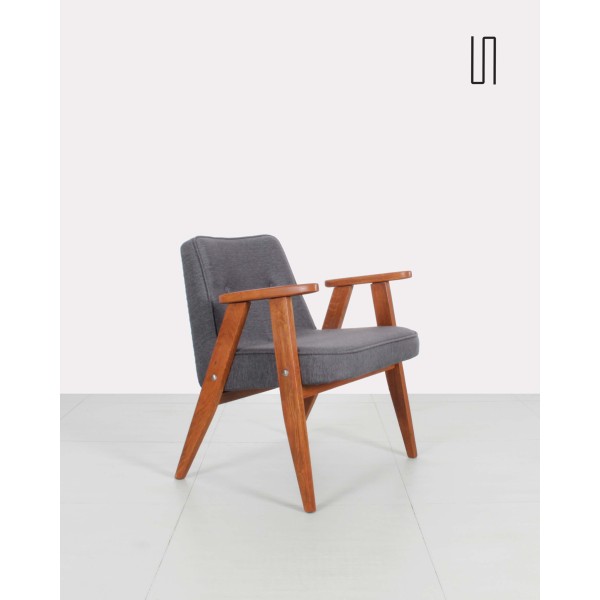 Fauteuil polonais, Chierowski, modèle 366 - Design d'Europe de l'Est