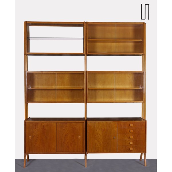 Vintage wall unit by Frantisek Jirak for Tatra Nabytok, 1960s - Eastern Europe design