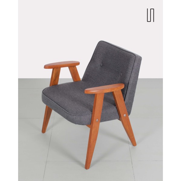 Fauteuil polonais, Chierowski, modèle 366 - Design d'Europe de l'Est