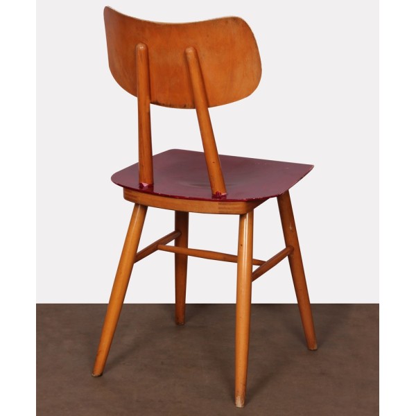 Suite of 3 chairs produced by Ton, 1960 - Eastern Europe design