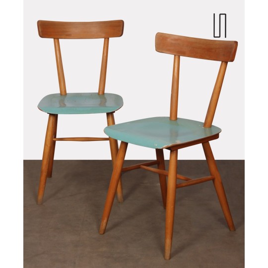 Pair of chairs produced by Ton, 1960s