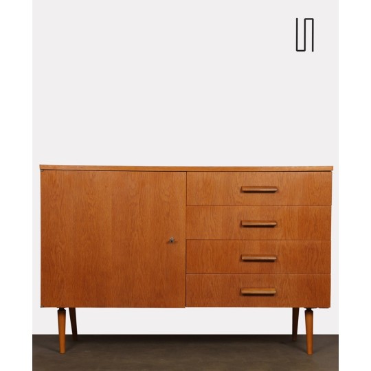 Vintage wooden chest of drawers from the Czech Republic, 1960s - Eastern Europe design