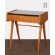 Vintage bedside table, wood and formica, made in Czech Republic, 1970s - Eastern Europe design