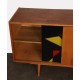 Vintage wood and glass sideboard from the 1960s, Czech design - Eastern Europe design