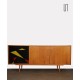 Vintage wood and glass sideboard from the 1960s, Czech design - Eastern Europe design