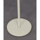 White metal floor lamp produced by Napako, 1970s - Eastern Europe design