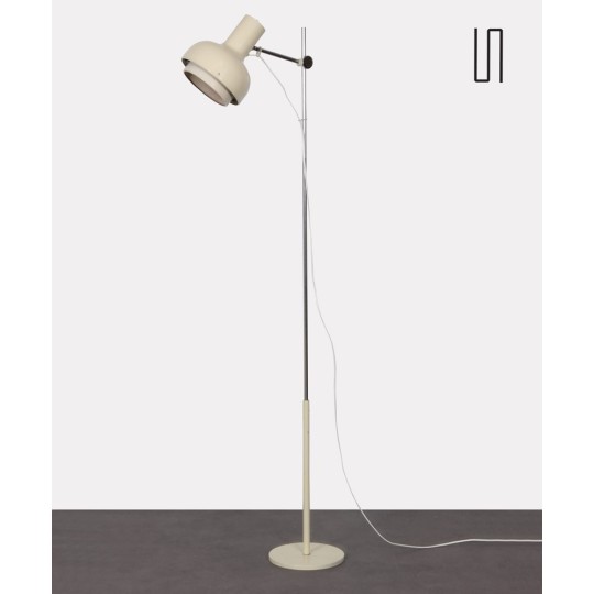 Vintage white floor lamp edited by Napako circa 1970