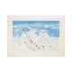 Screenprint - Jacques Monory - Accident d'avion - Narrative Figuration