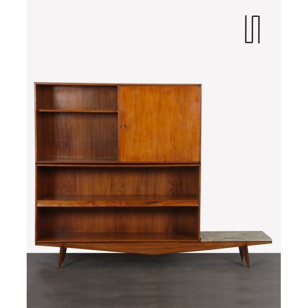 Bookcase by Hauner and Martin for Moveis Artesanal, 1950s - Brazilian design