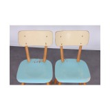 Set of 4 chairs for the Czech publisher Ton, 1960s
