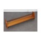 Large vintage wooden shelf, Czech production from the 1960s - Eastern Europe design