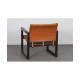 Vintage leather armchair, Karin Mobring for Ikea, Diana model, 1970s - Scandinavian design