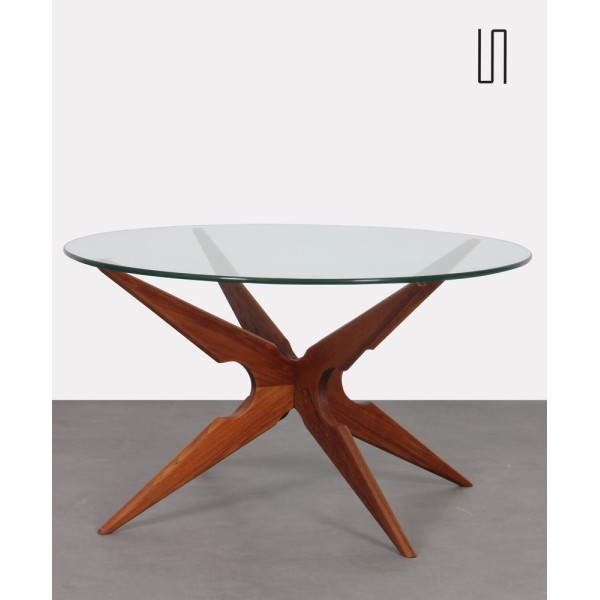 Table basse scandinave en teck éditée par Sika Mobler, 1960 - Design Scandinave