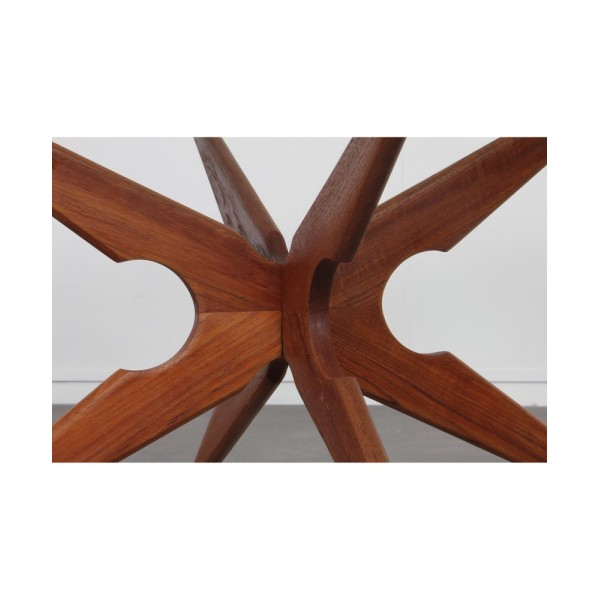 Scandinavian teak coffee table produced by Sika Mobler, 1960s - Scandinavian design