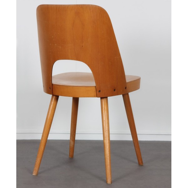 Pair of wooden chairs by Oswald Haerdtl for Ton, 1960s - Eastern Europe design