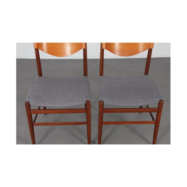Pair of chairs by Gianfranco Frattini for Cassina, 1960s - Italian design