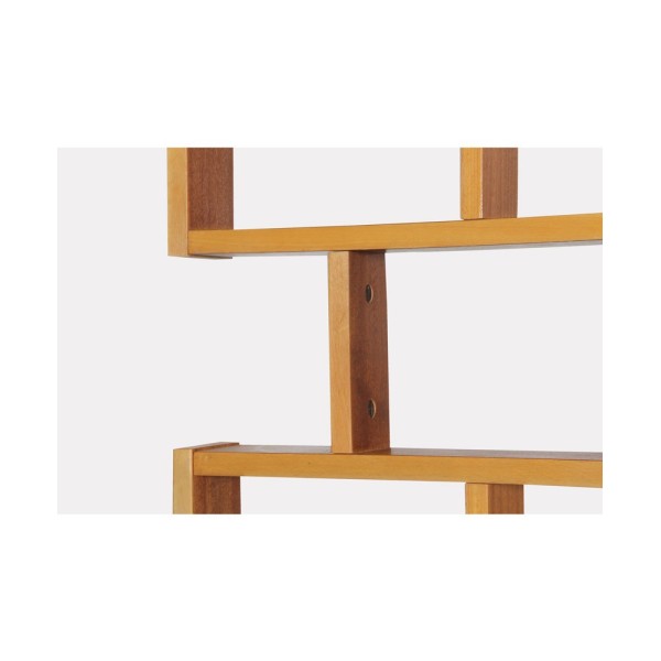 Mahogany shelf by Ludvik Volak for Drevopodnik Holesov, 1960s - Eastern Europe design