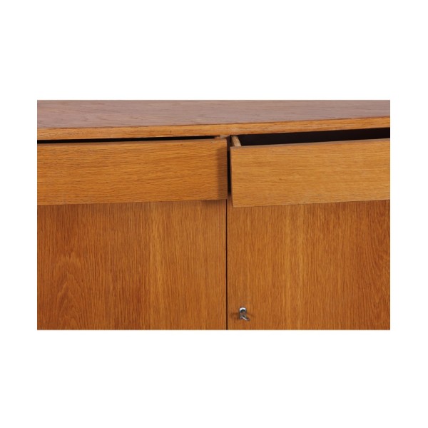 Vintage oak sideboard produced by UP Zavody circa 1960 - Eastern Europe design