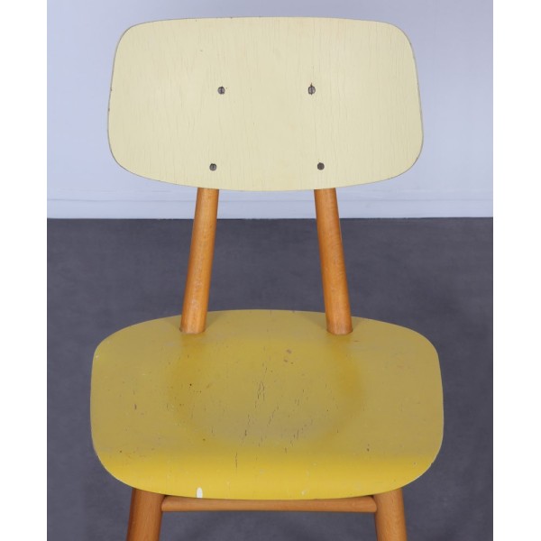 Paire de chaises vintage en bois produites par Ton, 1960 - Design d'Europe de l'Est