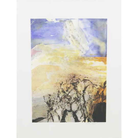 Etching and aquatint - Zao Wou-Ki - Composition 340 - Lyrical abstraction