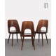 Suite de 3 chaises vintage par Oswald Haerdtl pour Ton, 1960 - Design d'Europe de l'Est