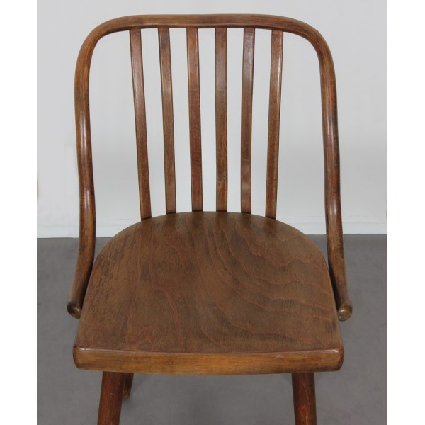 Vintage wooden chair by Antonin Suman, 1960s - Eastern Europe design
